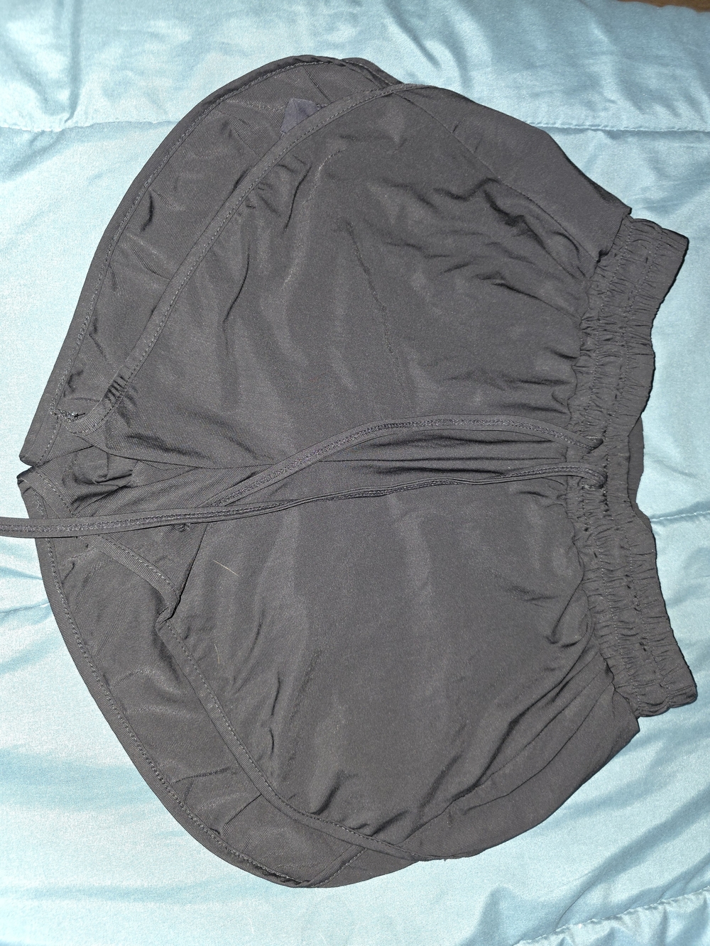 lululemon athletica Black Women's Athletic Drawstring Shorts